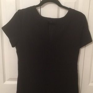 Black Ann Taylor Sheath Dress